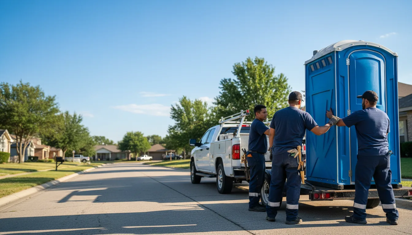 Portable Toilet Rental in Dozier, AL near me